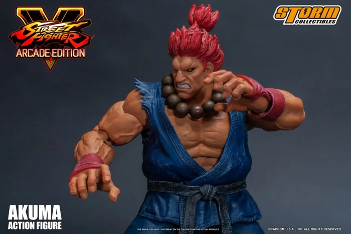 Storm Collectibles Street Fighter V Akuma (Nostalgia Costume) 1/12 Scale Action Figure 11 Storm Collectibles Street Fighter V Akuma (Nostalgia Costume) 1/12 Scale Action Figure - Image 9