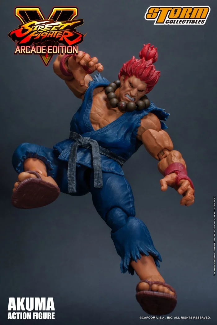 Storm Collectibles Street Fighter V Akuma (Nostalgia Costume) 1/12 Scale Action Figure 15 Storm Collectibles Street Fighter V Akuma (Nostalgia Costume) 1/12 Scale Action Figure - Image 13