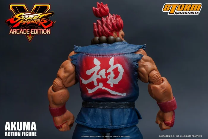 Storm Collectibles Street Fighter V Akuma (Nostalgia Costume) 1/12 Scale Action Figure 6 Storm Collectibles Street Fighter V Akuma (Nostalgia Costume) 1/12 Scale Action Figure - Image 4