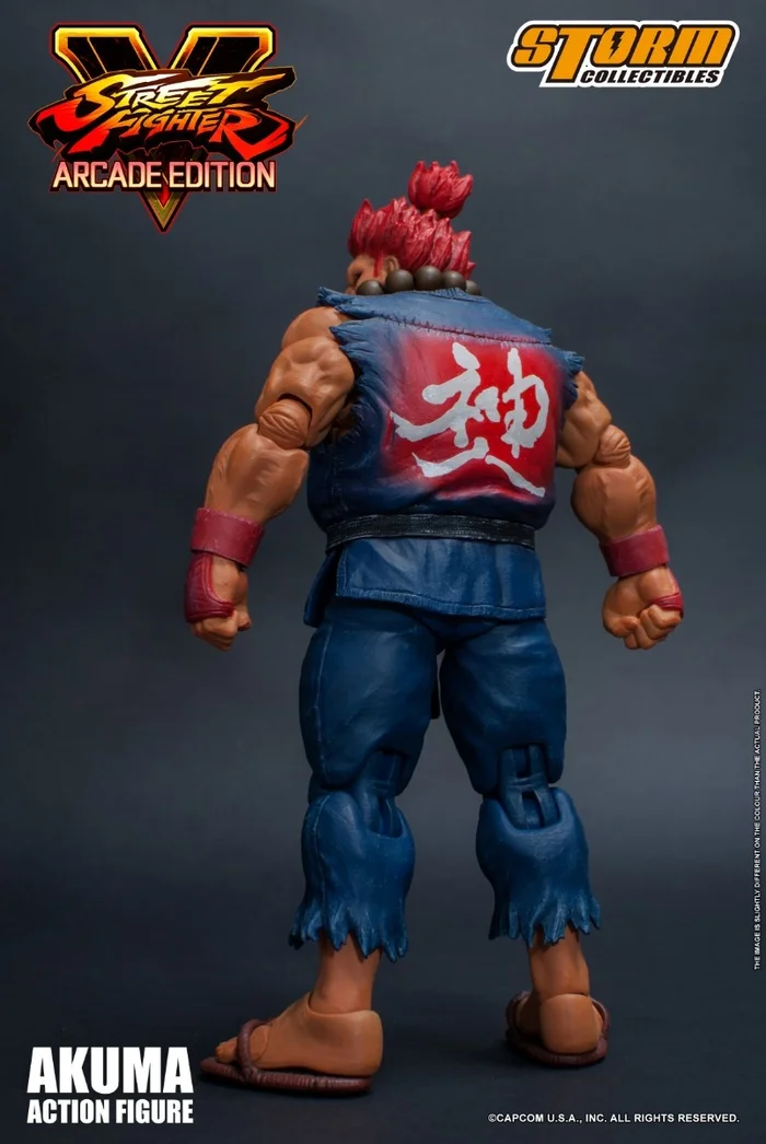 Storm Collectibles Street Fighter V Akuma (Nostalgia Costume) 1/12 Scale Action Figure 4 Storm Collectibles Street Fighter V Akuma (Nostalgia Costume) 1/12 Scale Action Figure - Image 2