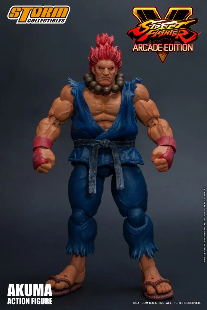 Storm Collectibles Street Fighter V Akuma (Nostalgia Costume) 1/12 Scale Action Figure 17 Storm Collectibles Street Fighter V Akuma (Nostalgia Costume) 1/12 Scale Action Figure - Image 15