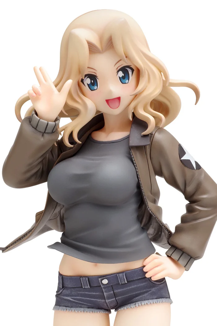 Wave DreamTech Girls Und Panzer Der Film Kay: Panzer Jacket Ver. 1/8 Scale Figure 6 Wave DreamTech Girls Und Panzer Der Film Kay: Panzer Jacket Ver. 1/8 Scale Figure - Image 5