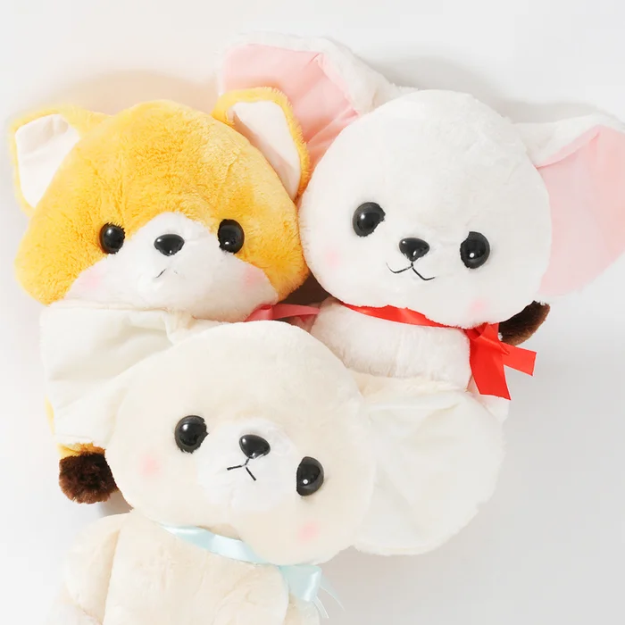 Feneky The Fennec Fox Osuwari Plush Collection (Big) 2 Feneky The Fennec Fox Osuwari Plush Collection (Big)