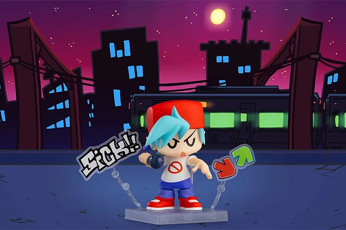 GOOD SMILE COMPANY Nendoroid Friday Night Funkin' Boyfriend 8 GOOD SMILE COMPANY Nendoroid Friday Night Funkin' Boyfriend - Image 6