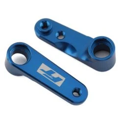 Team Associated RC10B6.4 FT Aluminum Steering Bellcranks, Blue