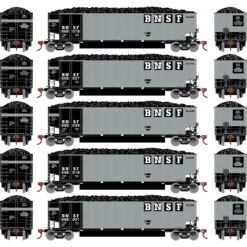 Athearn HO Bethgon Coalporter With Load, BNSF #1 (5)