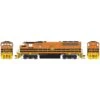 Athearn HO GP40P-2 Locomotive With DCC & Sound, QGRY #3014 -Toy Model Shop ATHG64941 A0 3M6P6KIE