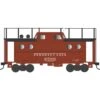 HO N5c Caboose, PRR Early West With Trainphone #477927 -Toy Model Shop BOW43392 A0 ZAA5ATMV