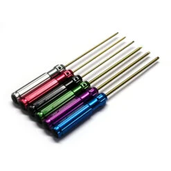 Hex Wrench Set, Ti-Nitride (6)