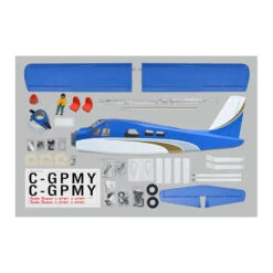 Turbo Beaver GP EP Gas ARF 74.8" -Toy Model Shop PMMA0385 A6 7Z7Y2SFD