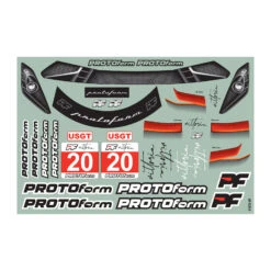 1/10 Vittoria GT Clear Body: 190mm Touring Car -Toy Model Shop PRM157325 A89 XLMJBD43