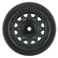 1/10 Raid Front/Rear 2.2"/3.0" 12mm Short Course Wheels (2) Black
