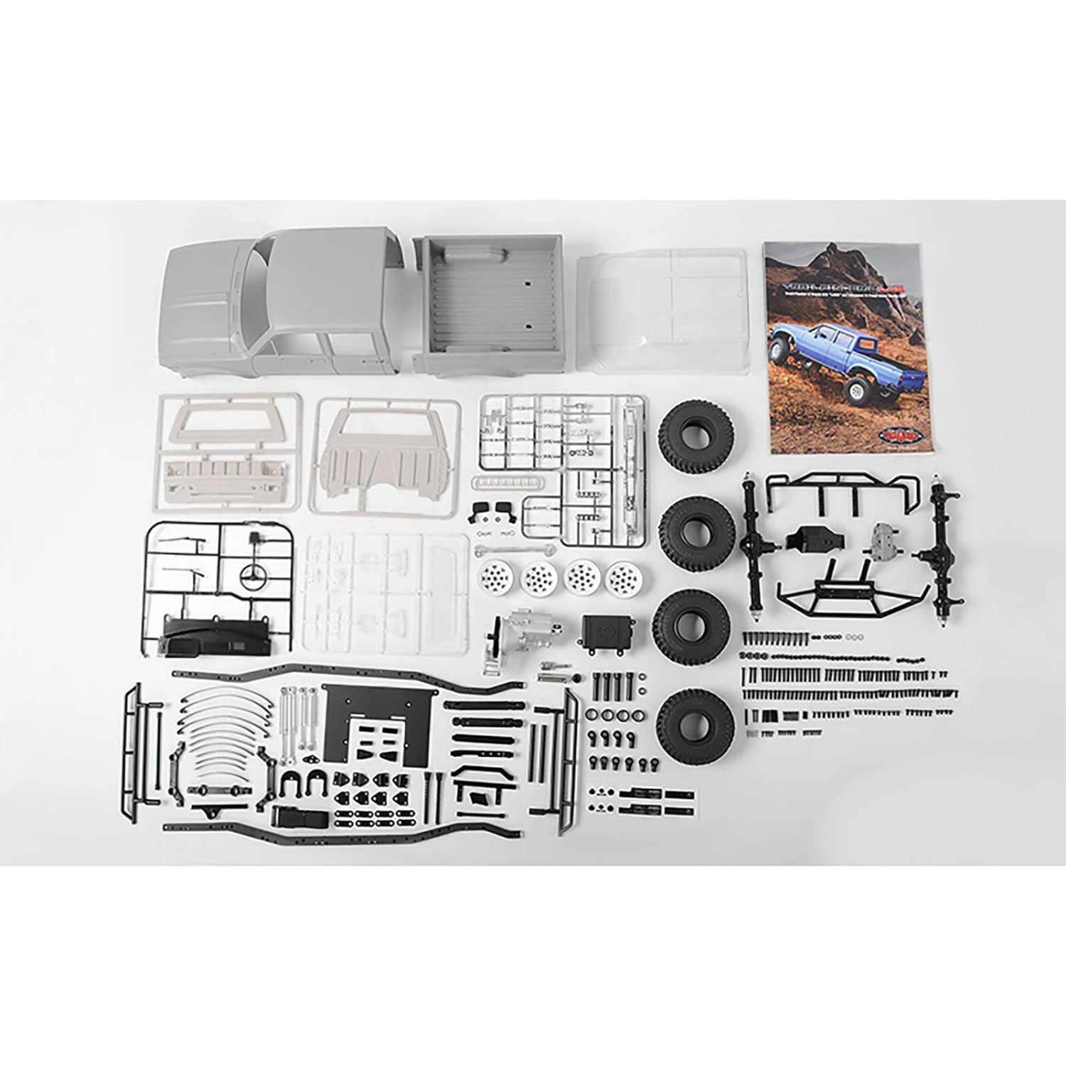 RC4WD 1/10 Trail Finder 2 LWB 4WD Truck With Mojave II 4-Door Body, Kit 7 RC4WD 1/10 Trail Finder 2 LWB 4WD Truck With Mojave II 4-Door Body, Kit - Image 5