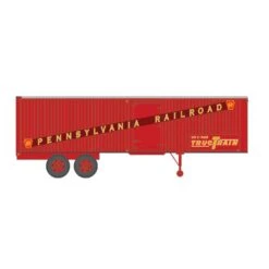 HO 35' Fruehauf Integral-Post Volume Van Trailer, 50s PRR #3