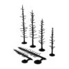 Woodland Scenics Pine Tree Armatures, 4"-6" (44)