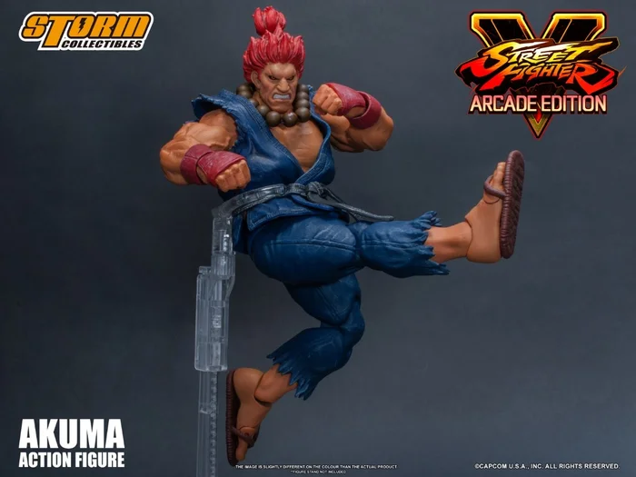 Storm Collectibles Street Fighter V Akuma (Nostalgia Costume) 1/12 Scale Action Figure 16 Storm Collectibles Street Fighter V Akuma (Nostalgia Costume) 1/12 Scale Action Figure - Image 14