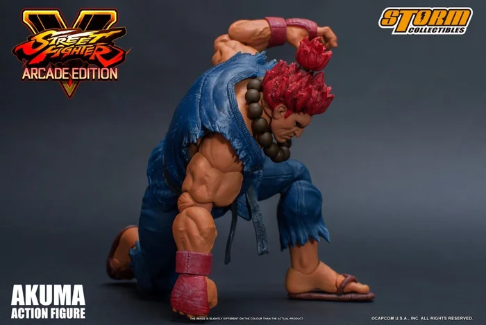 Storm Collectibles Street Fighter V Akuma (Nostalgia Costume) 1/12 Scale Action Figure 7 Storm Collectibles Street Fighter V Akuma (Nostalgia Costume) 1/12 Scale Action Figure - Image 5