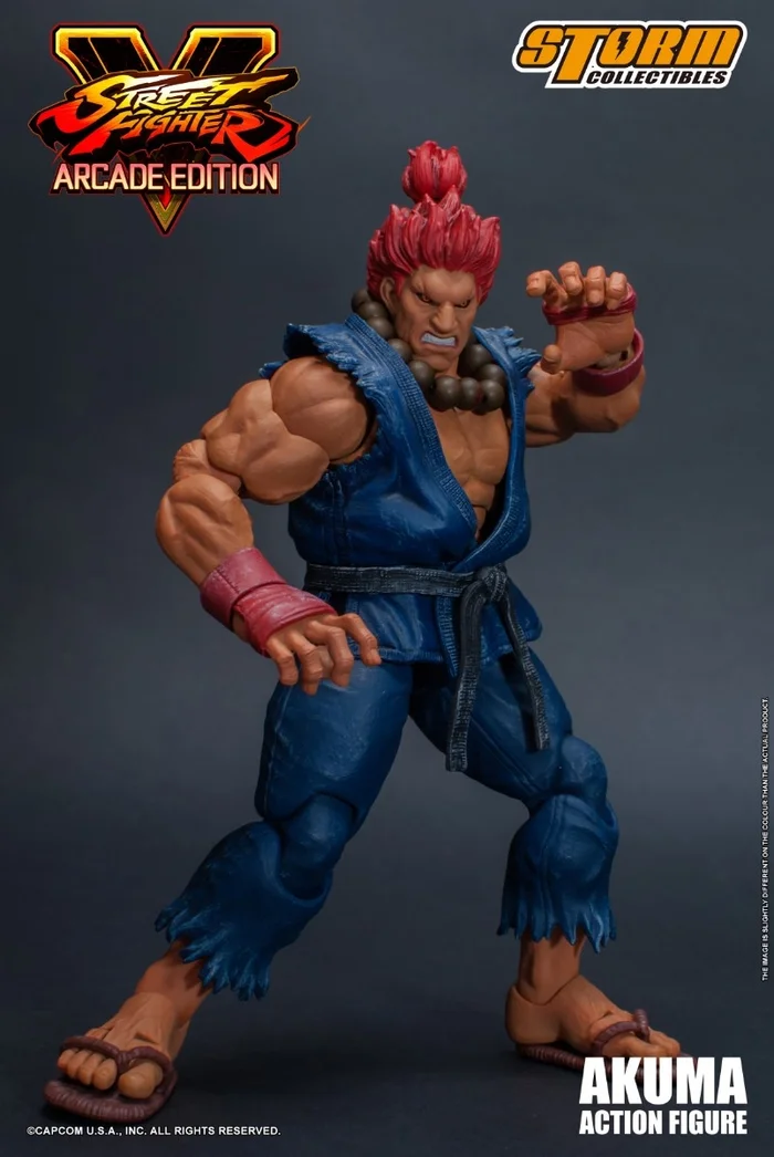 Storm Collectibles Street Fighter V Akuma (Nostalgia Costume) 1/12 Scale Action Figure 3 Storm Collectibles Street Fighter V Akuma (Nostalgia Costume) 1/12 Scale Action Figure