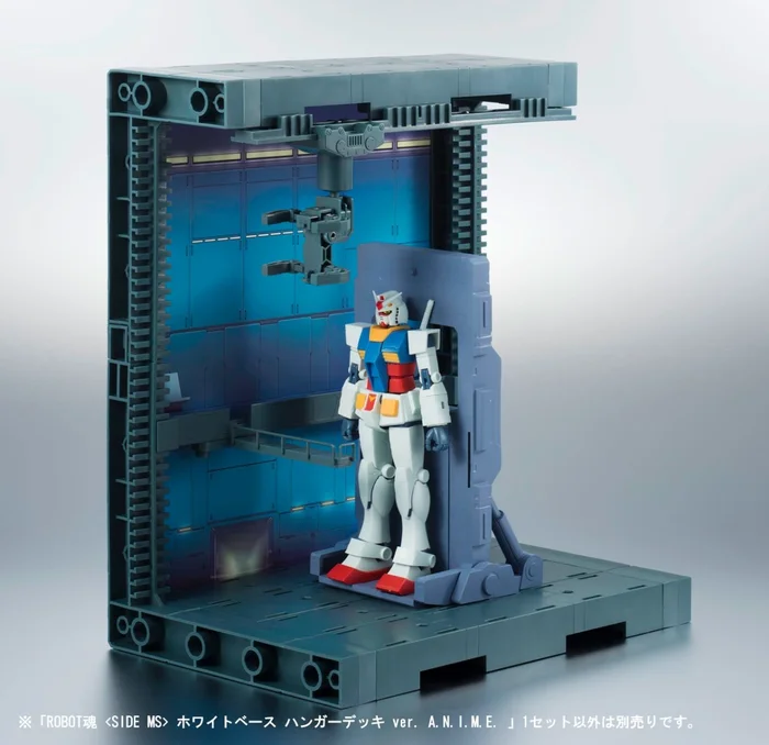 Bandai Robot Spirits Mobile Suit Gundam White Base Hangar Deck Ver. A.N.I.M.E. 6 Bandai Robot Spirits Mobile Suit Gundam White Base Hangar Deck Ver. A.N.I.M.E. - Image 4