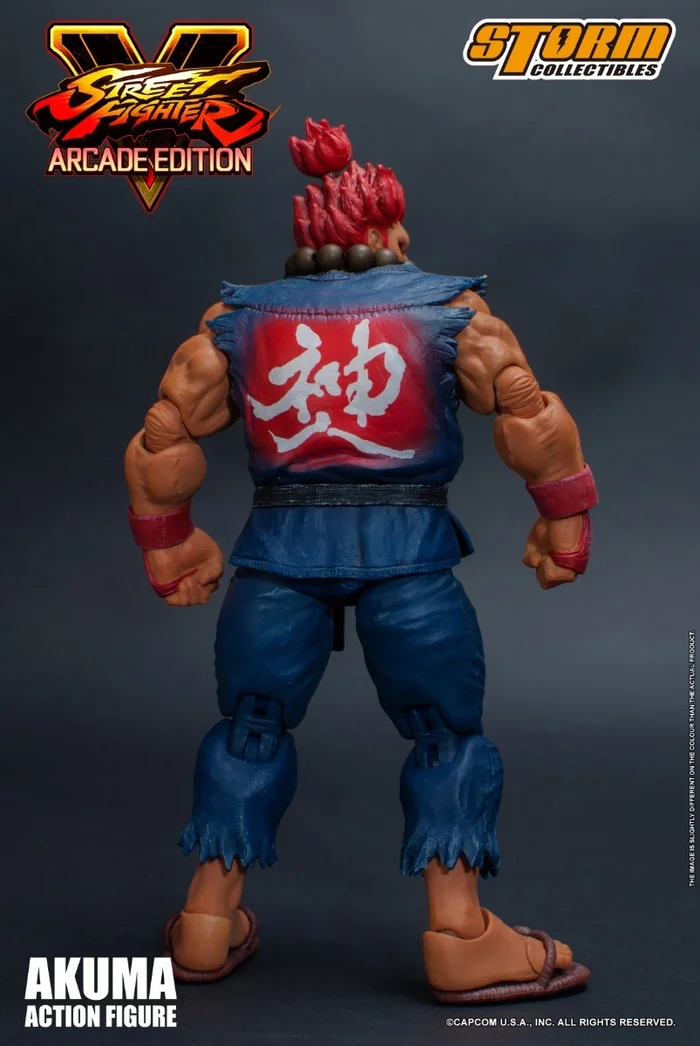 Storm Collectibles Street Fighter V Akuma (Nostalgia Costume) 1/12 Scale Action Figure 5 Storm Collectibles Street Fighter V Akuma (Nostalgia Costume) 1/12 Scale Action Figure - Image 3