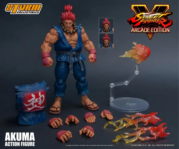 Storm Collectibles Street Fighter V Akuma (Nostalgia Costume) 1/12 Scale Action Figure 19 Storm Collectibles Street Fighter V Akuma (Nostalgia Costume) 1/12 Scale Action Figure - Image 17